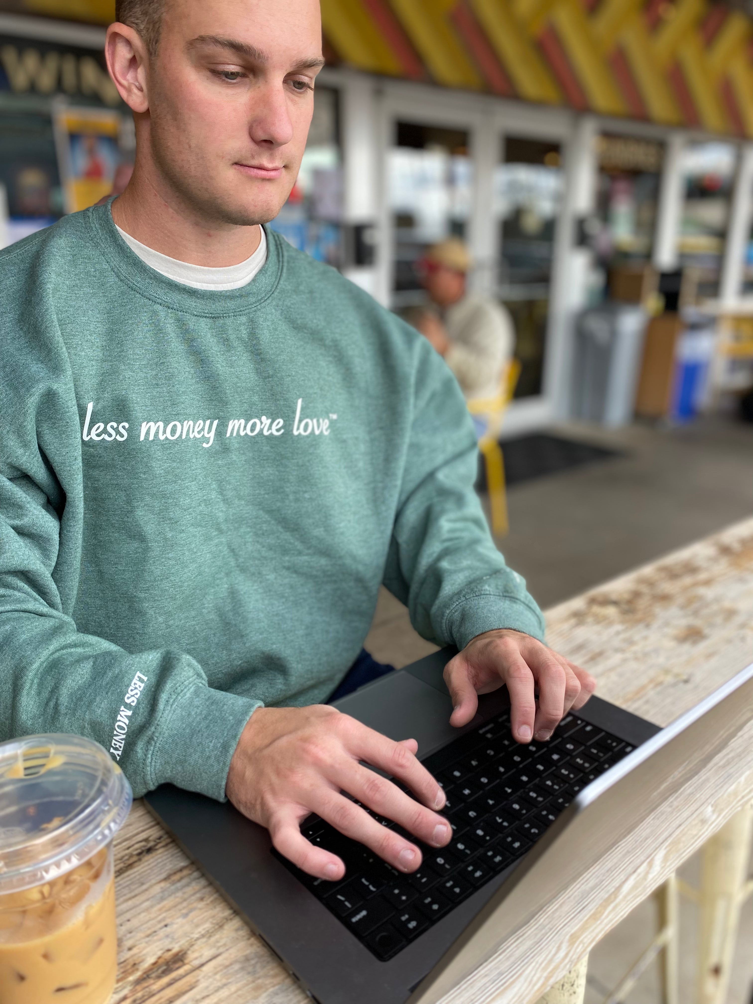 "Simply Green" Crewneck